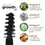 Ruby's Organics Eyelash & Eyebrow Growth Oil for Overnight Use, Organic & Natural, Infused with Rosemary, Bhringraj & Castor Oil, Nourishes & Promotes Hair Growth, Repairs Hair Follicles, Cruelty-Free, 6ml - Fast UK Delivery - Image 3
