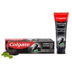 Colgate Charcoal Clean Black Gel Toothpaste , Pack of 120g Deep Clean Tooth paste With Bamboo Charcoal & Wintergreen Mint For Plaque Removal, Deep Clean & Tingling Fresh Mouth Experience - Fast UK Delivery