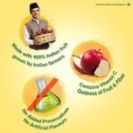 B Natural Apple Juice, Goodness of fiber, Vitamin C & E, Made with 100% Fruit Pulp and 0% Concentrate,1 litre - Fast UK Delivery - Image 3