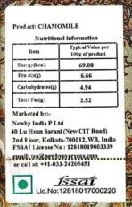 Newby Chamomile Tea Bags | 25 Pieces | 100% Organic Chamomile Flower Herbal Green Tea | Light and Gentle Taste With Subtle Floral Flavor | Steep Hot or Iced | 37.5 gm - Fast UK Delivery - Image 6