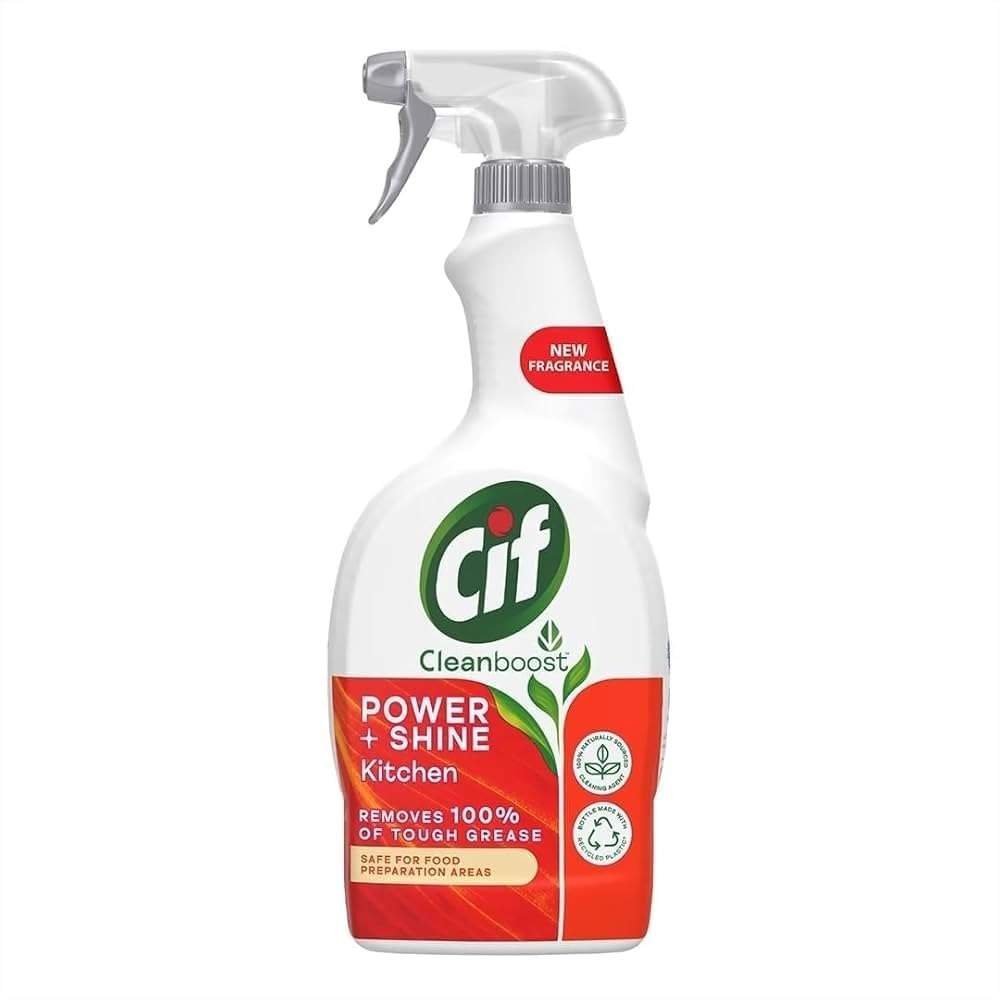 uk51r8vAN3u2L-1.jpg CIF Power & Shine Kitchen Cleaner 700ml - Fast UK Delivery - Image 1
