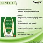 Deewal Nagarmotha Mehndi Powder - Natural Hair Coloring Solution with Herbal Extracts instant pure henna powder for hair, Powder of natural henna leaves (2) - Fast UK Delivery - Image 3