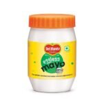 Del Monte Eggless Mayo, 270g | veg Mayonnaise | 100% Vegetarian | Cremy and Delicious | Rich and Thick Mayonnaise | Top Quality |Made by Chef Loved by all - Fast UK Delivery