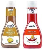 Veeba Sriracha Sauce, 320g & Veeba Vinaigrette Salad Sauce, 320g - Fast UK Delivery - Image 2