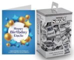 Swad Happy Birthday Uncle Gift with Card (Swad Digestive Candy 125 Gift Box & 1 Greeting card) - Fast UK Delivery - Image 2