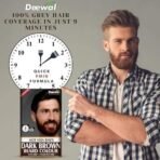 Deewal Beard Brown Color for Men | Quick & Easy 9-Min Formula | No Ammonia | Long-Lasting Natural Brown Beard Dye | Non-Drip, Skin-Friendly & Easy to Apply | Gentle & Safe Beard Hair Color (Browm, 40ml) - Fast UK Delivery - Image 4