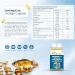 DR. MOREPEN Omega 3 | Deep Sea Fish Oil Triple Strength | 1250mg with 900mg DHA & EPA - 60 Softgels (Pack of 1) - Fast UK Delivery - Image 6