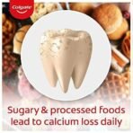Colgate Strong Teeth, Buy 3+1 Free, 700g (175g x 4, Combo Pack of 8), India's No: 1 Toothpaste Brand, Calcium-Boost for 2X Stronger Teeth, Prevents Cavities, Whitens, Freshens Breath - Fast UK Delivery - Image 4
