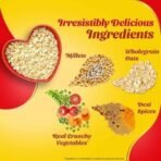Saffola Masala Oats | 500g | Peppy Tomato | Tasty, Anytime Snack | Ready in 3 mins | Millets Goodness- with Bajra & Jowar | No maida , No added preservatives | Oats helps manage weight - Fast UK Delivery - Image 7