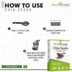 Attar Ayurveda Chia Seeds 500 gm - For Weight Management and Eating | Pure and Natural | Preservative-free | Non-GMO | Clean and Sorted | Rich in Calcium, Protein, Omega-3 & Fibre | - Fast UK Delivery - Image 7