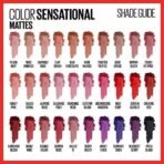 Maybelline New York Color Sensational Creamy Matte Lipstick, 657 Nude Nuance, 3.9g & Maybelline New York Colossal Kajal, Black, 0.35g - Fast UK Delivery - Image 5