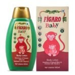 Figaro Baby Lotion | 400 ml | Natural Olive Oil | Enriched with Vitamin E | Moisturizer with Natural Formula | Paraben Free | Dermatologically Tested | Quick Absorption - Fast UK Delivery - Image 2