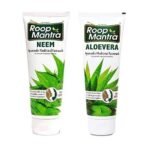 Roop Mantra Face Wash Combo (Neem Facewash 115ml + Aloevera Facewash 115ml) - Fast UK Delivery - Image 2