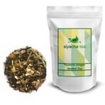 Siyacha Tea Turmeric Ginger Green Tea |Whole Leaf Loose Chai Patti| Immunity Boosting | Antioxidant Rich Blend|Natural Detox Herbal Blend| Super Food Blend |1KG - Fast UK Delivery