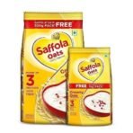Saffola Oats, 1 kg with Free Saffola Oats 400 gm + Saffola Masala Oats, Curry & Pepper, 500g - Fast UK Delivery - Image 3