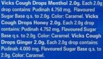 Vicks Cough Drops - 175 + 15 Count Free, 2 Grams (Menthol/Ginger/Honey) - Fast UK Delivery - Image 5