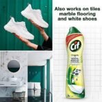 Cif Multi Purpose Cleaner with Cream and Micro Crystals Lemon, 500 ml - Pack of 2 - Fast UK Delivery - Image 4