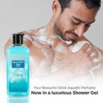 Bella Vita Luxury CEO Man & Skai Aquatic Body Wash Refreshing Shower Gel for Deep Cleansing, Hydrating & Moisturising Skin with Aloe Vera, 250 ml Each - Fast UK Delivery - Image 3