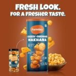 Farmley Roasted Makhana, & Flavoured Cheddar Cheese Makhana I 77 gram I Roasted In Olive Oil (Pack of 1) - Fast UK Delivery - Image 4