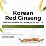 HEALTH VEDA ORGANICS PRIVATE LIMITED Korean Red Ginseng 1000 mg | 60 Veg Capsules | Supports Energy, Vitality & Strength | For Men & Women - Fast UK Delivery - Image 7