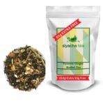 Siyacha Tea Turmeric Ginger Green Tea|SPECIAL VALUE OFFER PACK BUY 250g GET EXTRA 50g FREE|Wellness Range Chai Patti|Immunity Booster 100% Organic Blend|Natural Detox Soothing Loose Leaf Beverage - Fast UK Delivery