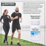 Magnesium Glycinate - 60 Veg Capsules, Supports Bone Health, Nerve & Muscle Function - Fast UK Delivery - Image 7
