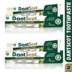 CRISTA SERIOUSLY PURE AND NOTHING MORE Dantscot Toothpaste 100 Gm For Complete Oral Cavity Protection&Good Breath With 15 Shudh Herbs-Pack Of(2) - Image 3