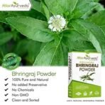 Attar Ayurveda Natural Bhringraj Powder for hair growth (100 Grams) | For Hair Mask and Eating | 100% Pure and Natural | No Chemical, No Preservatives - Image 4
