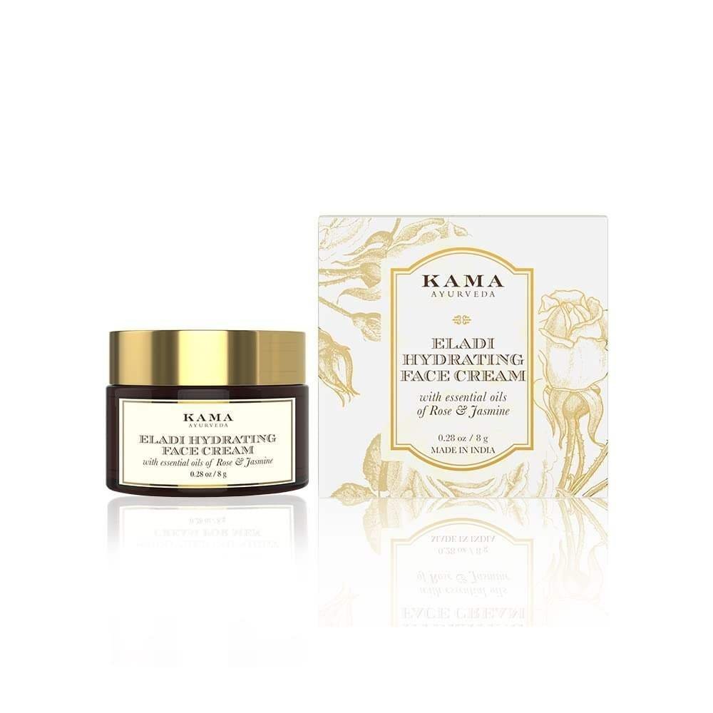 uk51tftTwmBL-1.jpg KAMA AYURVEDA ELADI HYDRATING FACE CREAM 8GM - Fast UK Delivery - Image 1