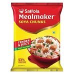 Saffola Masala Oats, Tasty Evening Snack, Veggie Twist, 500G & Saffola Mealmaker Soya Chunks With Supersoft Technology, Tender & Juicy, 1 Kg (Pouch) - Fast UK Delivery - Image 6