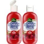 Parle Ropvatika 1 Liter Rose Bathroom Cleaner, Disinfectant with Jasmine Fragrance, for Toilet, Tiles and Surfaces Rose 500ml Pack 2 (1 Liter) - Fast UK Delivery - Image 2
