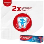 Colgate Strong Teeth, 500g (Combo Pack of 2), India's No: 1 Toothpaste Brand, Calcium-boost for 2X Stronger Teeth, Prevents cavities, Whitens Teeth, Freshens Breath - Fast UK Delivery - Image 7