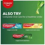 Colgate Active Salt Neem Toothpaste, Germ Fighting Herbal Tooth paste for Fresh Breath, Healthy, Tight Gums, 100g - Fast UK Delivery - Image 7