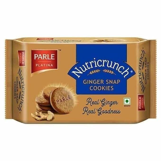 uk51tpZdkNPLL-1-1.jpg Parle Nutricrunch Real Ginger Snap Cookies, 300.24g - Fast UK Delivery - Image 1