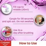 Colgate Maxfresh Plax Sensitive Mouthwash, Alcohol Free Mouth Wash Liquid for Bad Breath - 250 ml (Complete Oral Care) - Fast UK Delivery - Image 5
