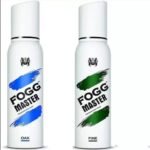 FOGG MASTER PINE + OAK COMBO 120ML 2PC Body Spray - For Men & Women (240 g, Pack of 2) - Fast UK Delivery