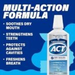 ACT Total Care Dry Soothing Mouthwash, Mint, 18 Ounce - Fast UK Delivery - Image 5