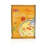 KWALITY Sweet Corn Vegetable Soup Mix with instant natural powder 50g (Pack of 2) - Fast UK Delivery