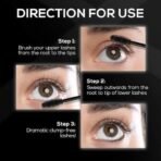 RENEE Volumax Mascara Black 10ml | Quick Dry, Waterproof, Long Lasting Weightless Formula | Volumizes, Lengthens & Conditions the Lashes With Intense Color | 360 - Degree Wand for Clump Free Application - Fast UK Delivery - Image 6
