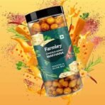 Farmley Roasted Cheese & Herbs Makhana- Roasted In Olive Oil 166 gram (Pack of 2, Each 83g) - Fast UK Delivery - Image 6