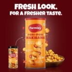 Farmley Roasted Makhana, Peri Peri & Cream & Onion Flavour I 77g Each I Healthy Snack Roasted in Olive Oil | Guilt-Free & Crunchy Munchies | Pack of 2 - Fast UK Delivery - Image 7