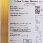 Monin Banana Yellow Flavored Syrup, Clear Light Gold, Large, 1 l - Fast UK Delivery - Image 6