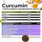 HEALTH VEDA ORGANICS PRIVATE LIMITED Curcumin C3 + Bioperine Supplements, 1310 Mg | 60 Veg Capsules | Supports Joint & Muscle Health | Better Absorption | Boost Immunity | For Men & Women - Fast UK Delivery - Image 4