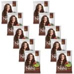Nisha Natural Henna Powder For Hair Colour, 3.0 Dark Brown Hair Color, Herbal Conditioning Hair Dye for Silky & Shiny Soft Hair Colour for Men & Women - Fast UK Delivery - Image 3