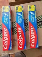 Colgate Toothpaste Dental Cream Strong Teeth - 100Gm (Pack of 3) - Fast UK Delivery - Image 5