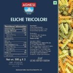 Agnesi Eliche Tricolor Pasta, 500g, Pack of 2, Product of Italy - Fast UK Delivery - Image 6