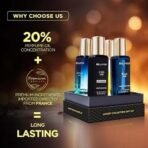 Bella Vita Luxury Collection Eau De Parfum Gift Set 4 x 20ml for Men with OUD GOLD, OCEAN, B.L.U & CEO Man Perfume|Long Lasting EDP Fragrance Scent - Fast UK Delivery - Image 5