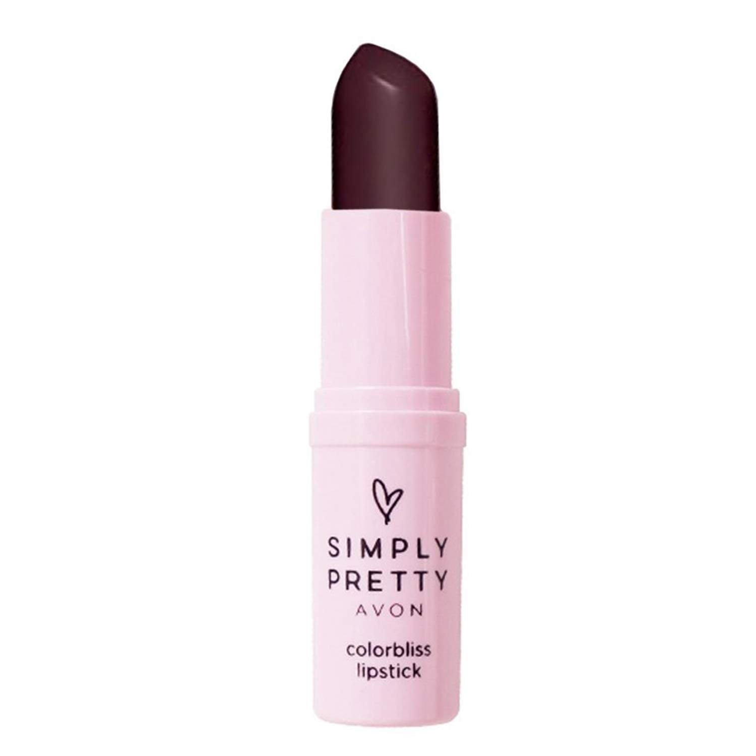 uk51vGUn7ZTkL-1-1.jpg AVON Simply Pretty Colorbliss Matte Lipstick, Plum, 4 g - Fast UK Delivery - Image 1