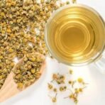 Siyacha Tea Chamomile Flower Tea | Super Food Herb | Ayurvedic Tisane | Whole Flower Buds Of Chamomile| Caffeine Free Herbal Loose Leaf Beverage| Relaxing Soothing Chai | (50 Grams) - Fast UK Delivery - Image 2