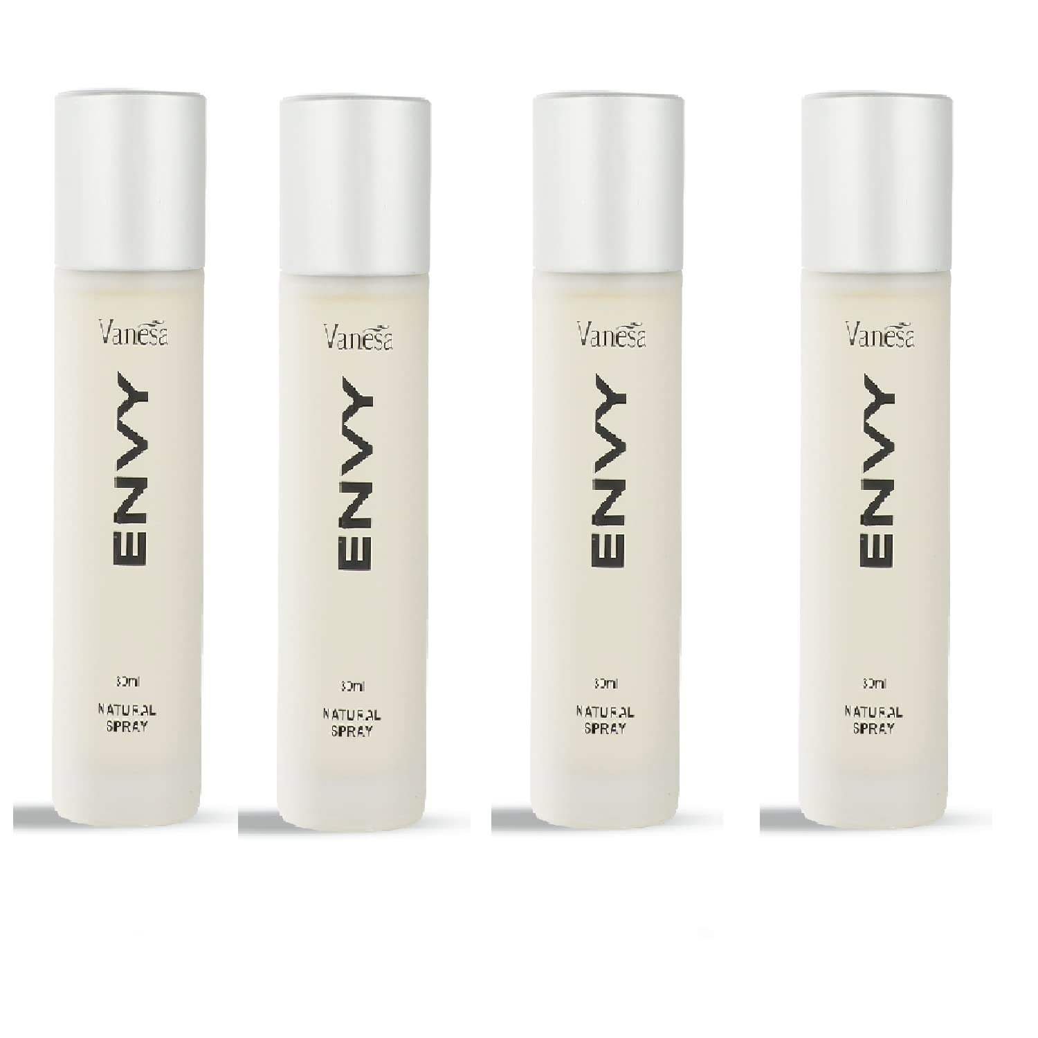 uk51vj7jbxTzL-1-1.jpg ENVY Natural Spray Women Perfume - 30ML (Pack of 4) | Eau da parfum | Long Lasting Perfume Scent For Women - Fast UK Delivery - Image 1